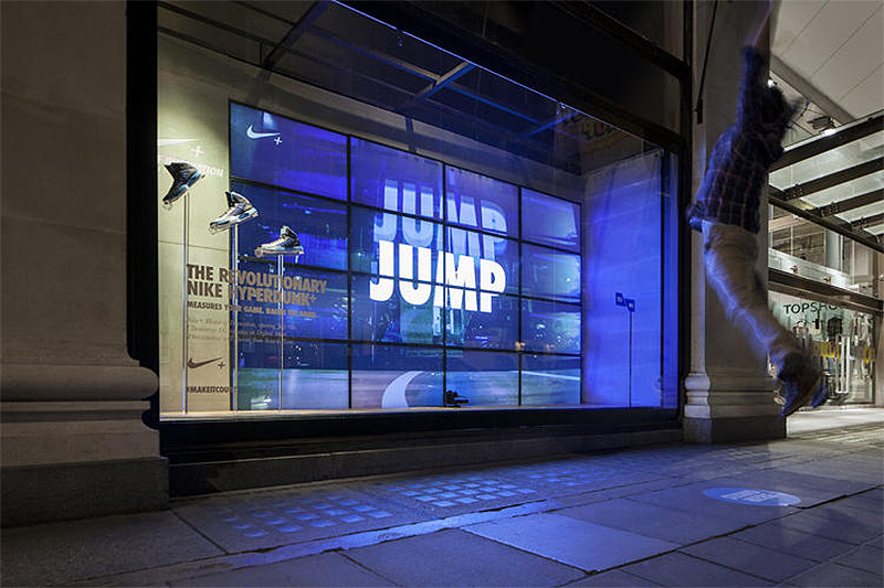 Interactive Window Displays Retail